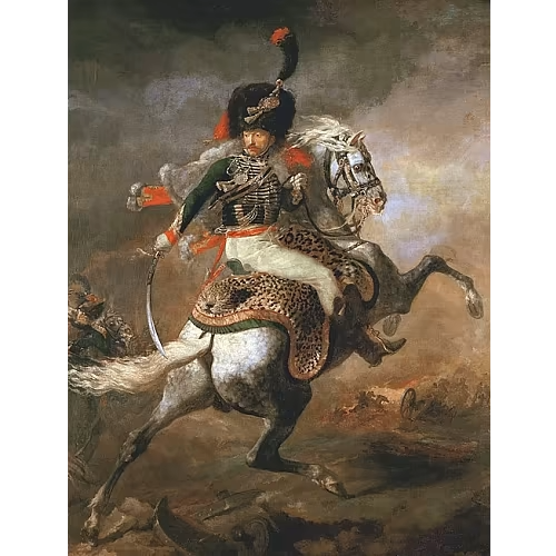 An Officer of the Imperial Horse Guards Charging